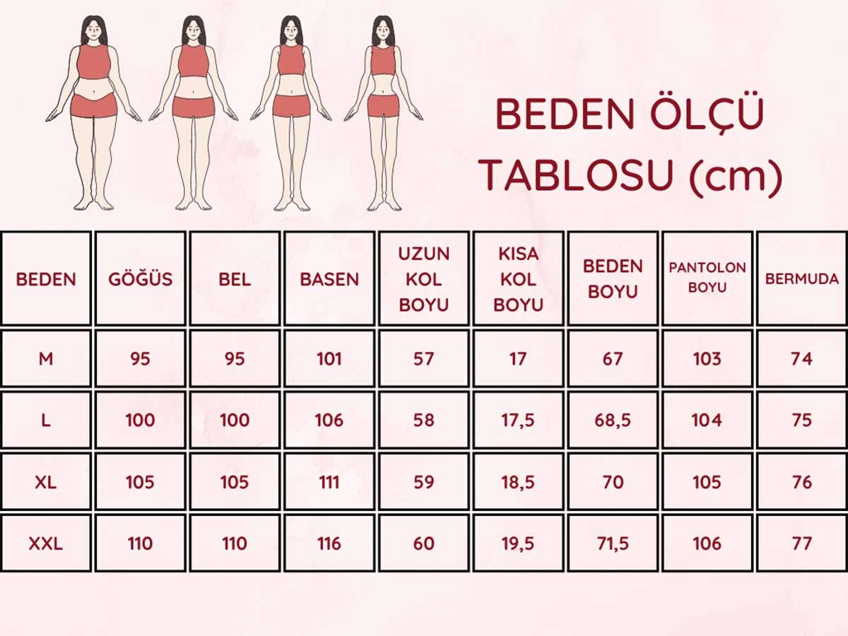 Kadın Pijama Takımı - Yıldız Desenli Önden Düğmeli Kısa Kollu Penye 2536KY